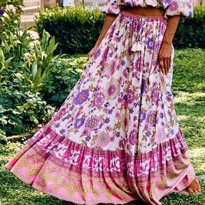 🌺🎉HP🎉🌺 NWOT Spell & The Gypsy Buttercup Maxi Skirt